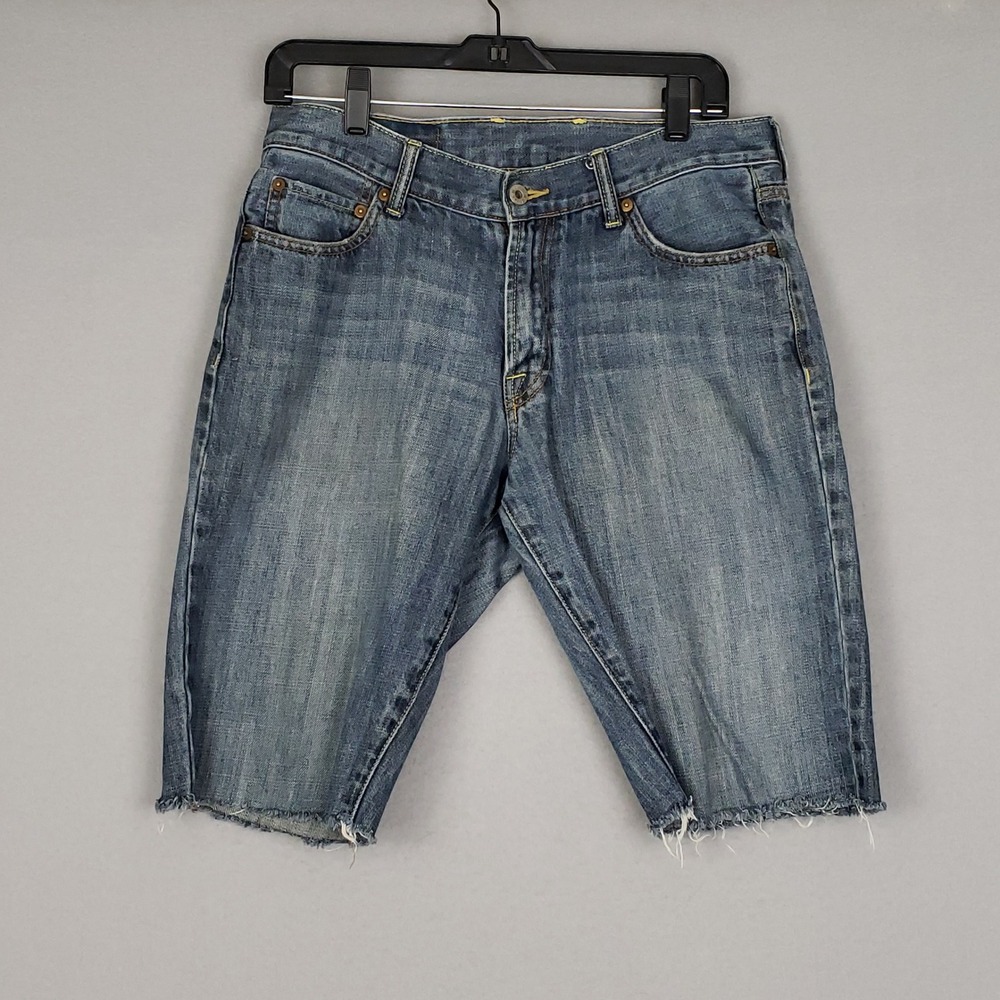 Vintage Lucky Brand Size 30 Cut Off Jean Shorts Jorts Retro 90's Streetwear